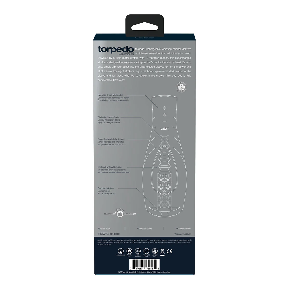 VeDO Torpedo Vibrating Masturbator - Image 4