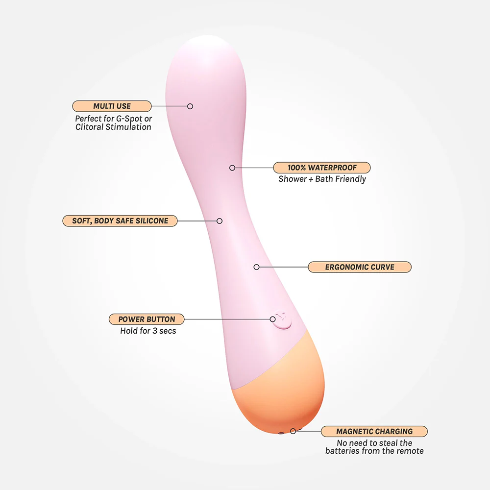 VUSH Peachy G-Spot Vibrator - Image 3