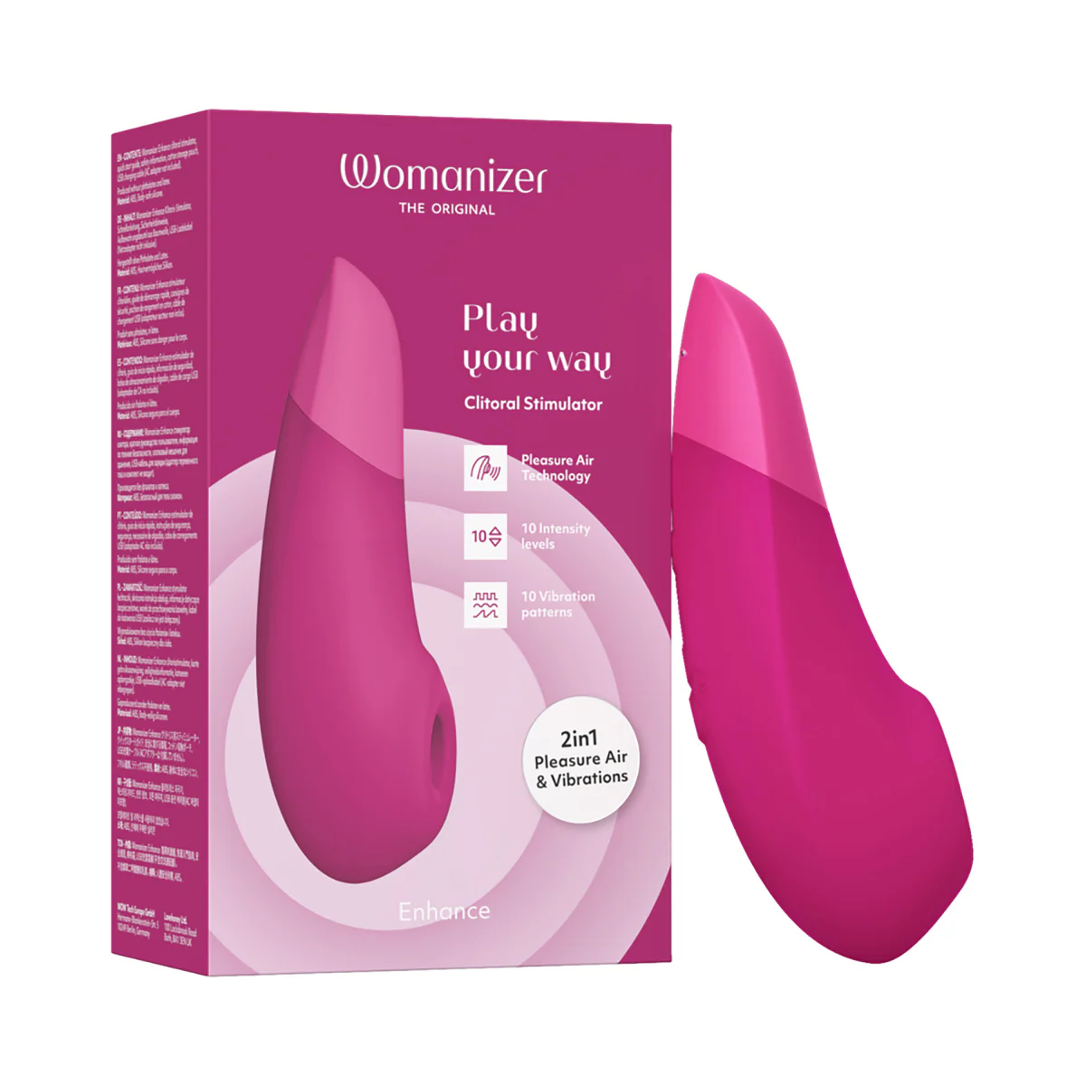 Womanizer Enhance Vibrating Air Pressure Clitoral Stimulator - Image 7