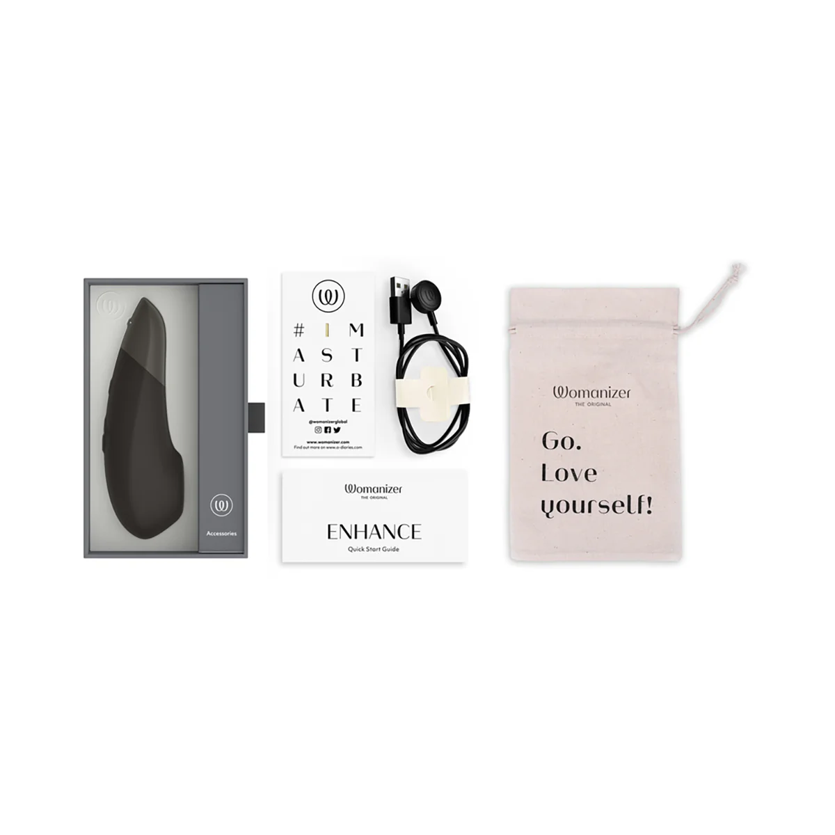 Womanizer Enhance Vibrating Air Pressure Clitoral Stimulator - Image 9